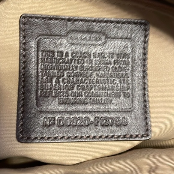 Vintage Coach Brown Handbag - Picture 5 of 8